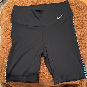 Nike Women’s One Rainbow Ladder 7inch short- Size Small